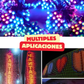 Foco Pixel LED RGB WS2811B 12mm | Tira 50 focos tipo bala 5V programables Neopixel Impermeable IP65