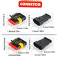 Conector eléctrico impermeable HID | Arnes electrico a prueba de agua 1 pin | 2 pines | 3 pines | 4 pines | 5 pines | 6 pines