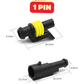 Conector eléctrico impermeable HID | Arnes electrico a prueba de agua 1 pin | 2 pines | 3 pines | 4 pines | 5 pines | 6 pines