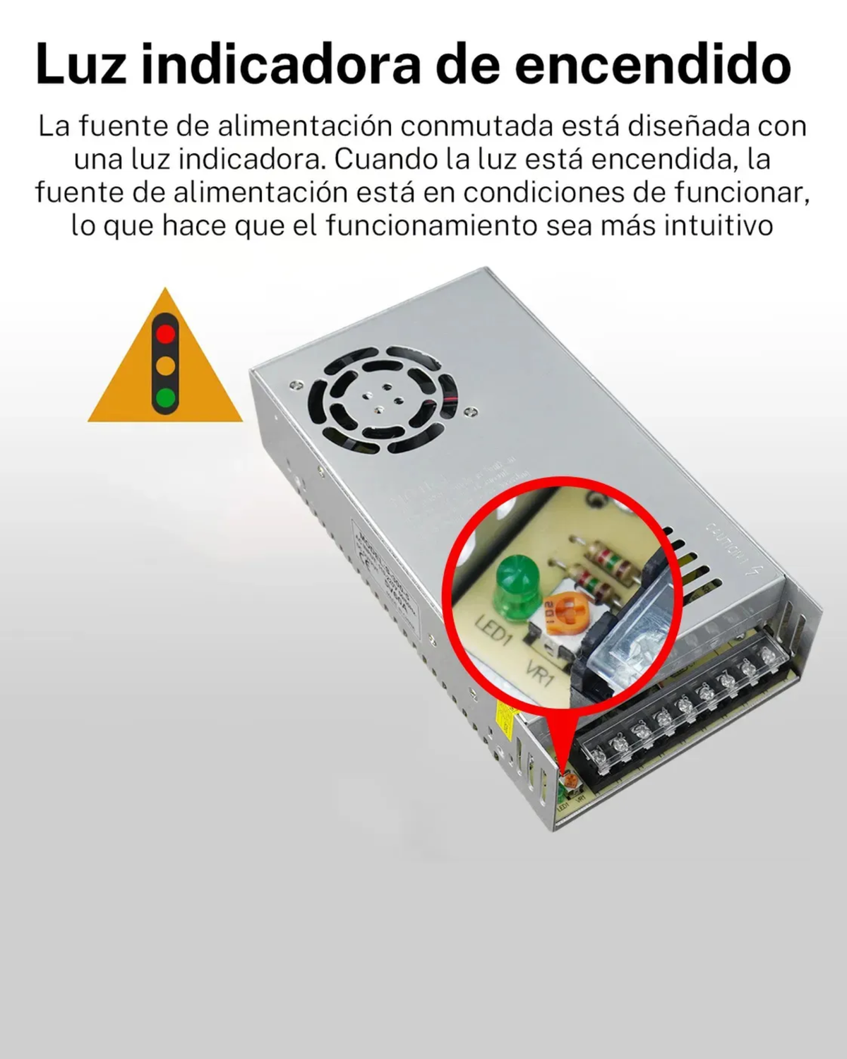 Fuente conmutada 350W 5V 70A | Fuente de alimentación 110 VAC - 220 VAC