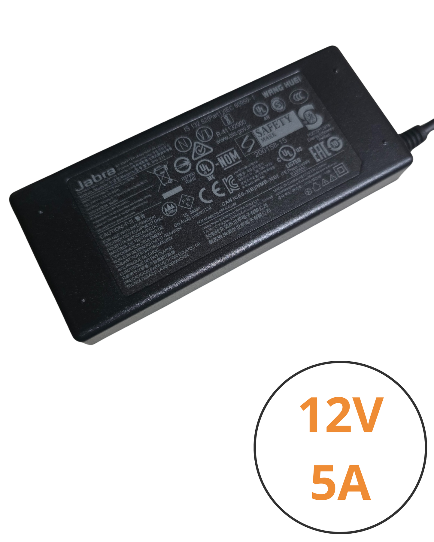 Eliminador de corriente 12v 5a | Fuente de poder para tiras LED 60w