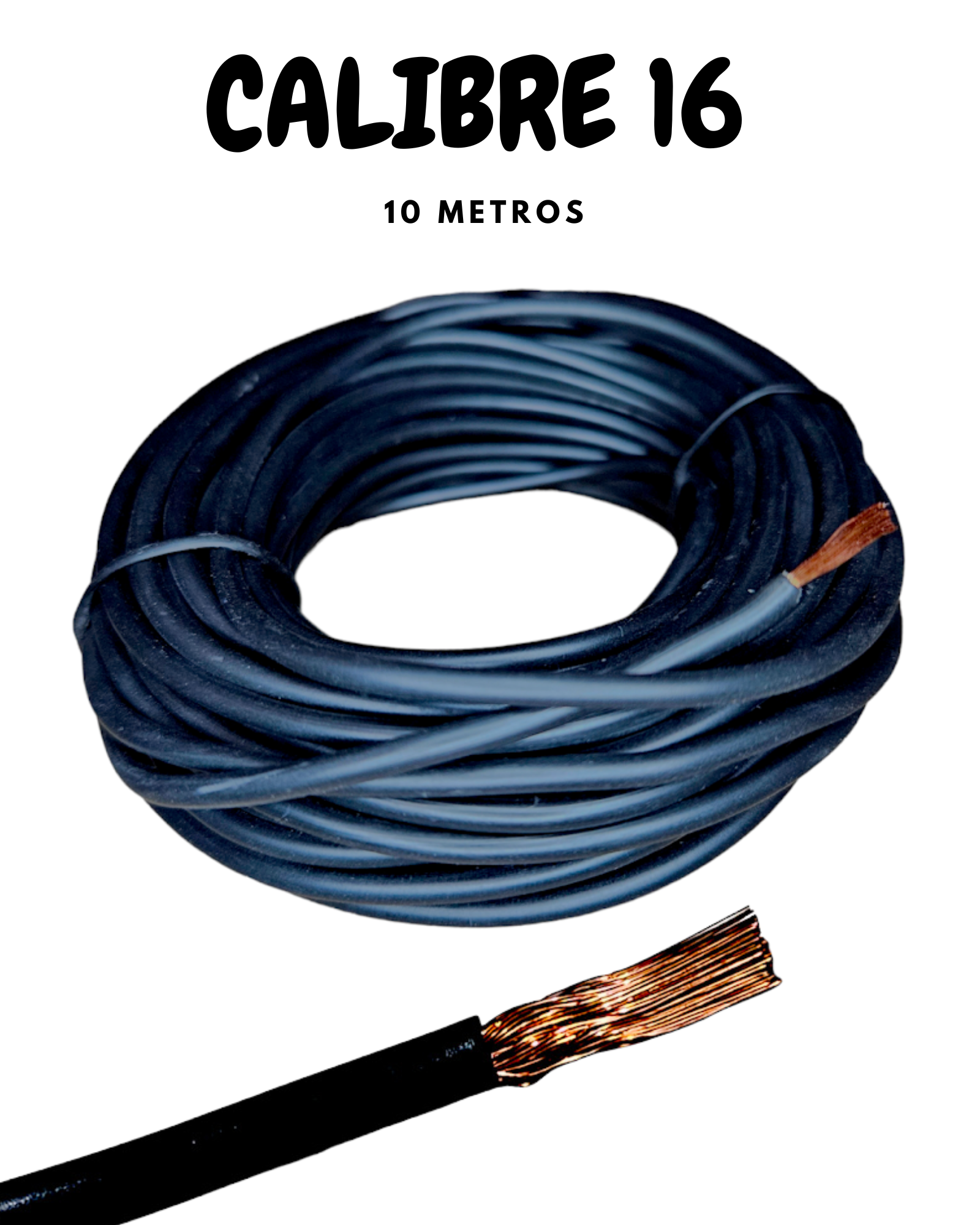  TYUMEN Cable de tierra de alimentación de cable gris y azul,  calibre 16/2 de 50 pies, cable flexible trenzado de 16 AWG para cable  eléctrico, cable automotriz primario, cable de batería