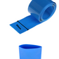 Tubo aislante eléctrico termocontractil 50mm PVC Azul | Aislante eléctrico para baterías de litio | Aislante encogible al calor