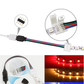Cople tira LED RGB | Conector RGB 4 pines a grapa