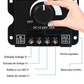 Regulador de luz LED 12V - 24V DC brillo ajustable | Dimmer para tira LED con interruptor de encendido