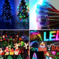 Foco Pixel LED RGB WS2811B 12mm | Tira 50 focos tipo bala 5V programables Neopixel Impermeable IP65