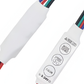 Dimmer destellador para tira de LED RGB | Control manual regulador 4 cables RGB 5 a 24V DC