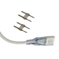 Conector con cable para Manguera LED 7mm | Cople empalme con cable para Manguera LED Neonflex