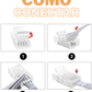 Conector transparente para Tira LED RGB 8mm | Cople empalme sin soldar para Tira de LED RGB 5050