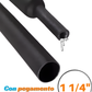 Tubo aislante eléctrico termocontractil 1 1/4" con pegamento | Manguera termocontraible con adhesivo | Aislante eléctrico encogible al calor con capa de adhesivo dielectrico