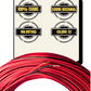 Cable bicolor calibre 22AWG 100% cobre | Cable bipolar para tira de LED | Rollo 100m KSB-22