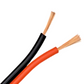 Cable bicolor calibre 22AWG 100% cobre | Cable bipolar para tira de LED | Rollo 100m KSB-22