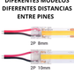 Conector rápido para tira LED COB | Cable sin soldar para tira LED | Grapa para tira LED | Diferentes modelos