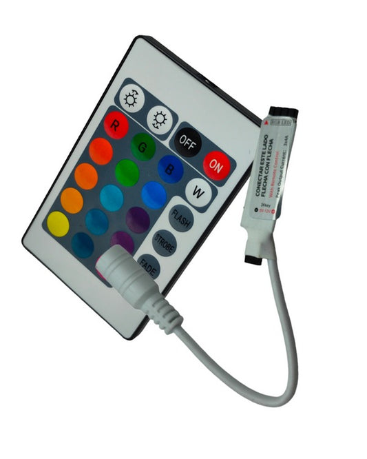 Controlador para Tira de LED RGB de 4 pines | Controlador con Control Remoto