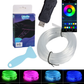 Hilo Neón RGB para coche | Hilo luminoso 3 metros con ceja para instalación | Hilo neón cambio de colores