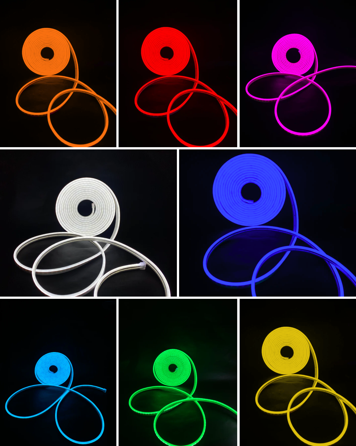 Tira LED NeonFlex exterior IP65 | Rollo 5 metros 12 volts