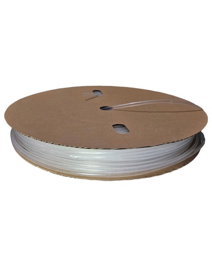 Tubo aislante eléctrico termocontractil 5/8" transparente | Manguera termocontraible | Aislante eléctrico encogible al calor | Próximamente descontinuado