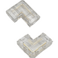 Conector transparente para Tira LED 10mm | Cople empalme para Tira de LED