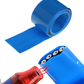 Tubo aislante eléctrico termocontractil de PVC Azul | Aislante eléctrico para baterías de litio | Diferentes medidas | Aislante encogible al calor