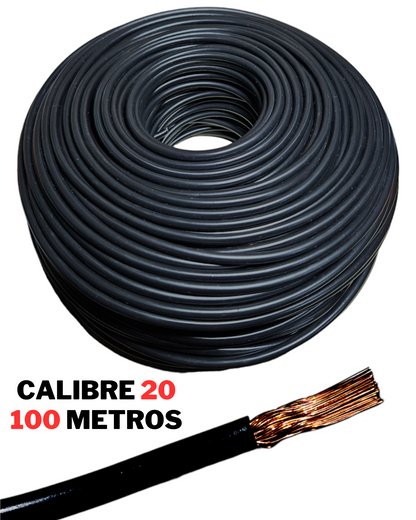 Cable THW eléctrico automotriz unipolar 100% cobre | Rollo de cable de un polo cobre mexicano natural