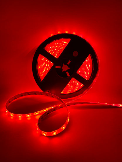 Tira de luz LED 5050 | 12V 5 metros | Protección de silicón | Cinta doble cara
