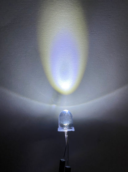 Diodo LED 10mm ultrabrillante Jumbo | Diodo emisor luz 10mm