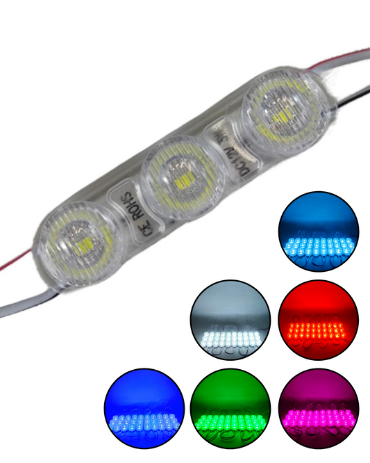 Modulo LED 9240 2835 3 focos LED | Modulo LED Backlight 12v