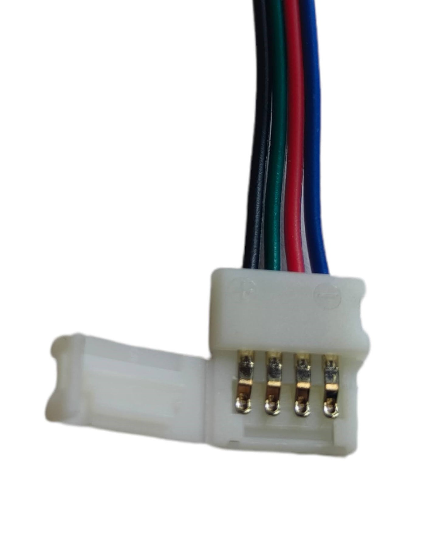 Cople con cable para tira de LED RGB l Empalme para Tira RGB 4 pines