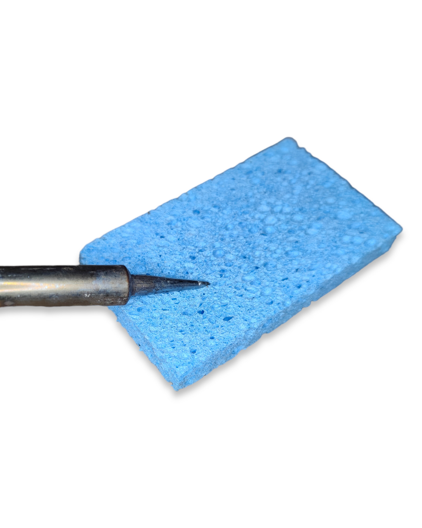 Esponja limpiadora para cautín tipo lápiz