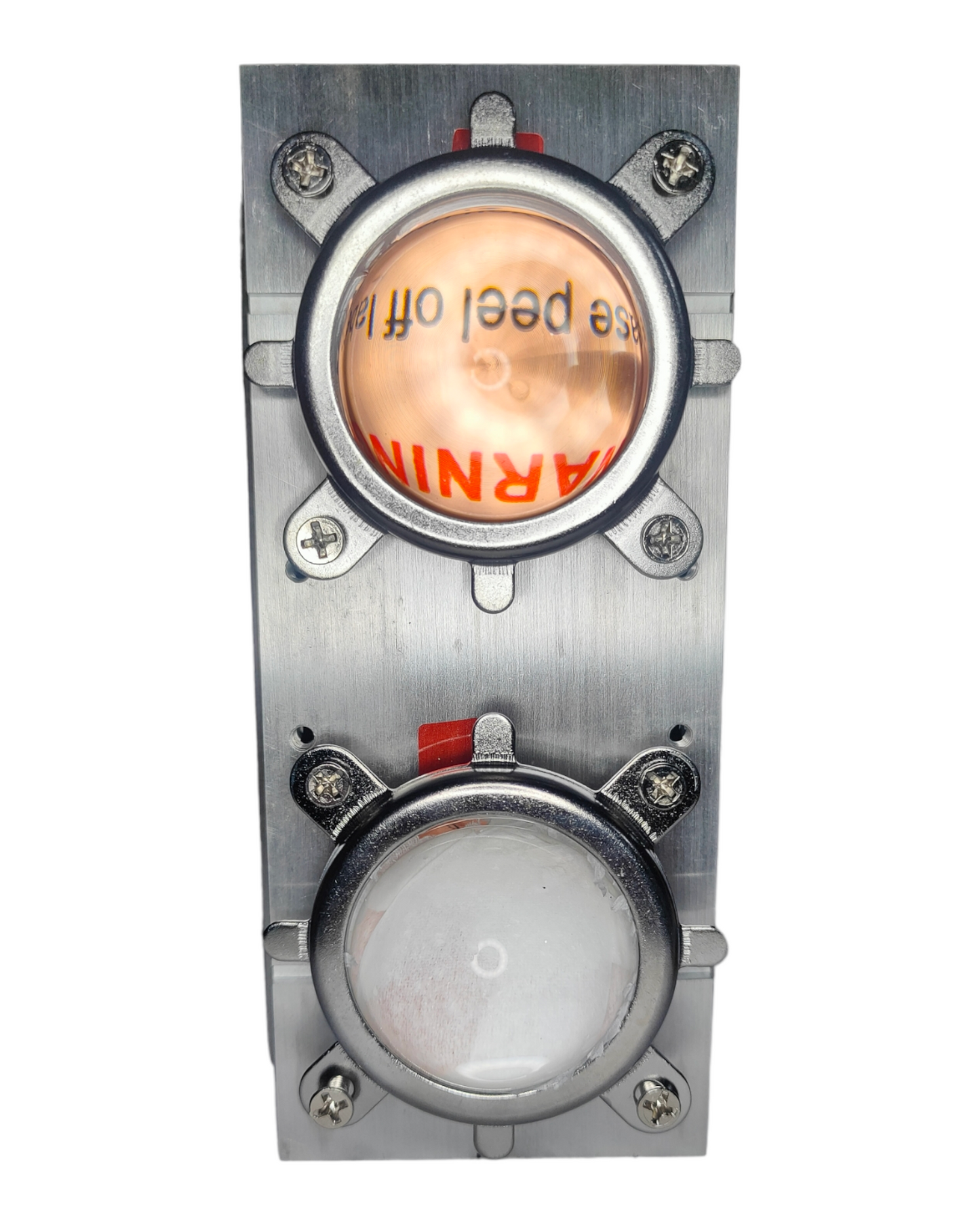 Disipador de calor de aluminio con 2 ventiladores para pastilla Chip LED de potencia
