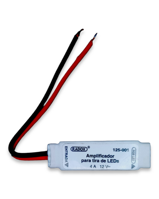 Amplificador de señal para tira de LED RGB 4 pines | Amplificador tira LED