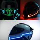 Luz decorativa para casco de motocicleta | Par de luces LED de prevención para casco