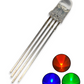 Diodo LED 5mm RGB 4 pines Ánodo común | Diodo emisor luz LED
